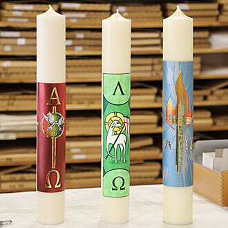 Osterkerzen von Schnyder Kerzen Einsiedeln Osterkerzen von Schnyder Kerzen Einsiedeln